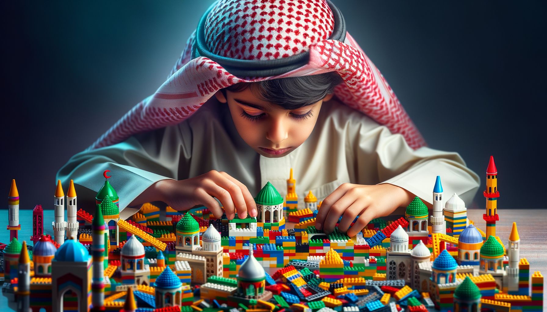 Wie baue ich ein Fantasiegebilde aus Lego?