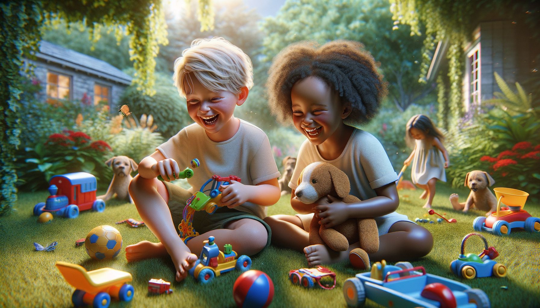Magische Momente: Die bedingungslose Liebe eines Kinderherzens